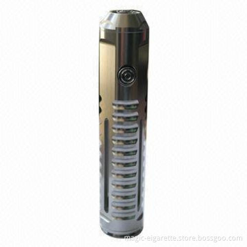 Variable voltage e-cigarette with digital OLED display